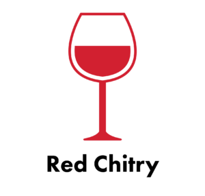 Red Chitry Wine Vector Icon