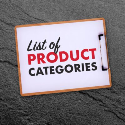 product categories graphic