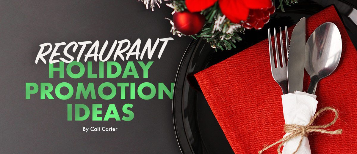 graphic holiday promotion ideas for restaurants