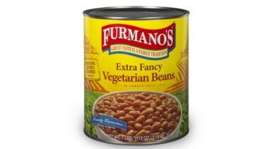 Can of Extra Fancy Vegetarian Beans