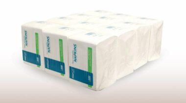 packages of white napkins