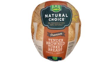 packaged turkey breast