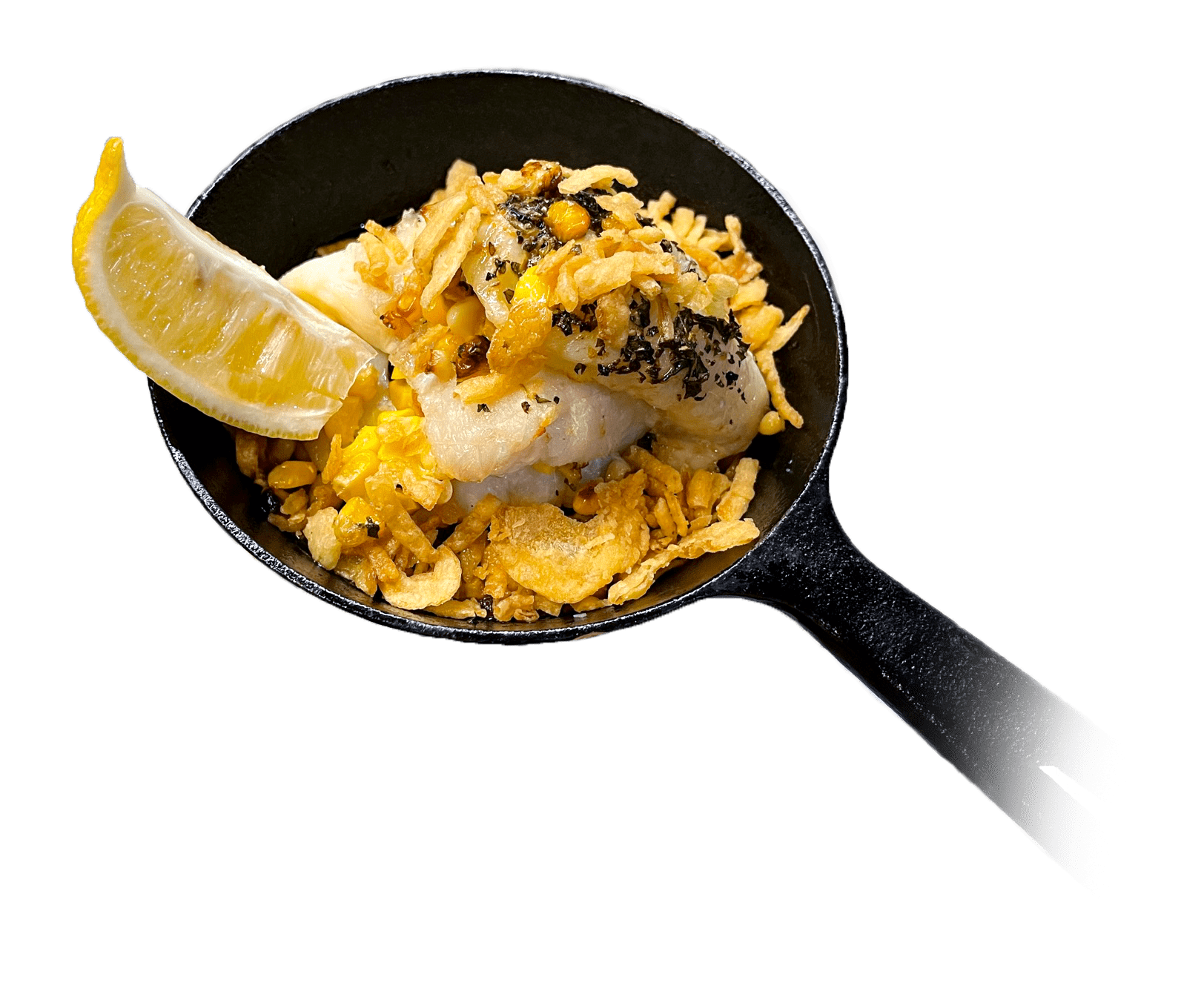 Baked Haddock with Corn and Oregano