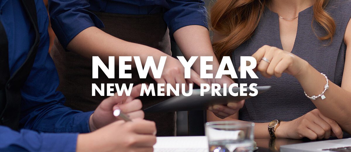 new year menu price graphic