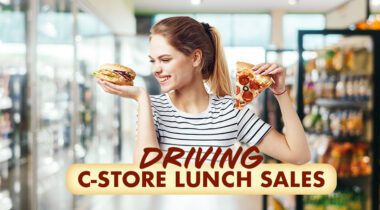 driving c-store lunch sales graphic