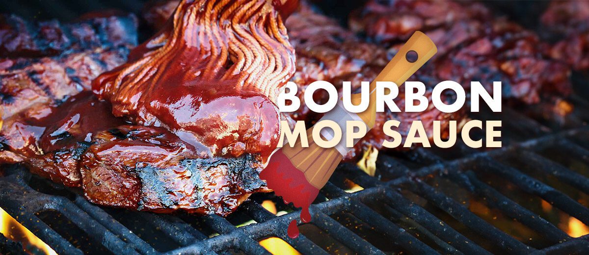 bourbon mop sauce bbq graphic