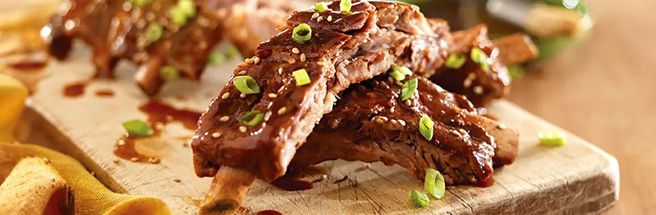 Foodservice Recipe Slow Cooker Hawaiian Style Ribs   PorkRibs 