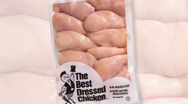 chicken breast raw, in a bag