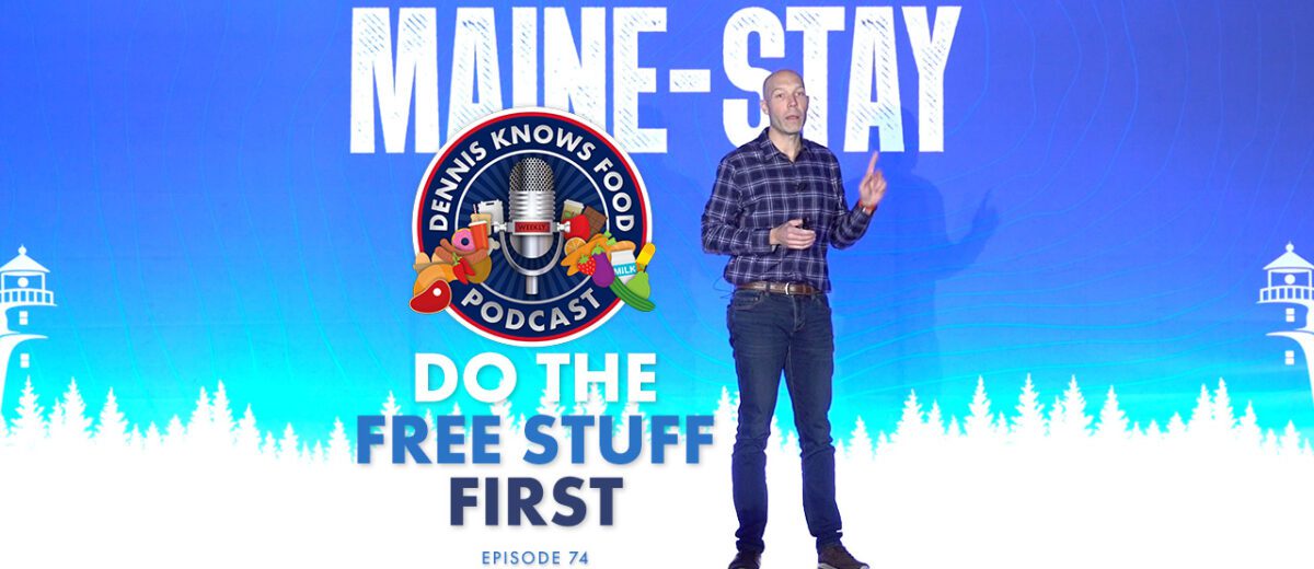 do the free stuff first graphic