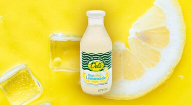del's diet lemonade graphic