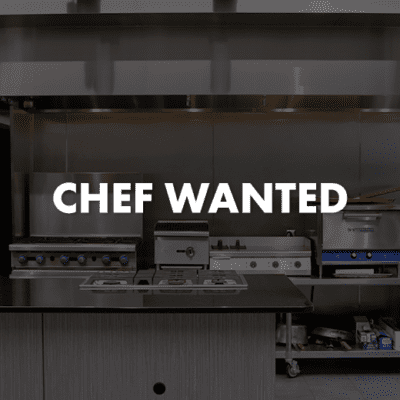 chef wanted graphic