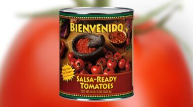 bienvenido can of tomatoes