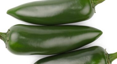 close up picture of whole jalapenos