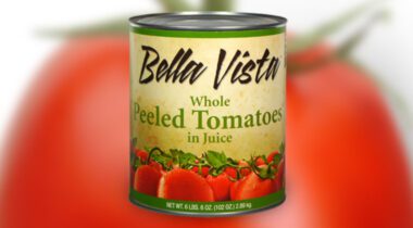 can labeled bella vista whole peeled tomatoes in juice