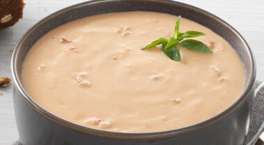 a bowl of Lobster Bisque