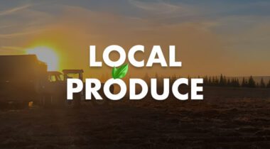 local produce banner graphic