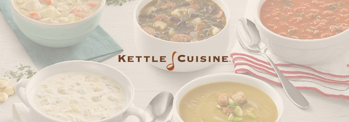 kettle cuisine logo banner graphic