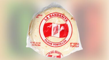 bag of 6 inch flour tortillas