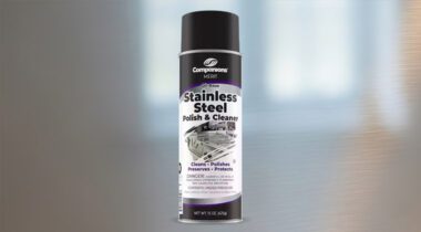 Oven Polish Spray Bottle Graphic, Black Spray Can