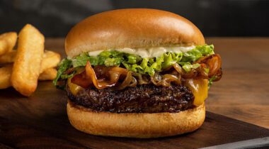 bacon cheeseburger photo