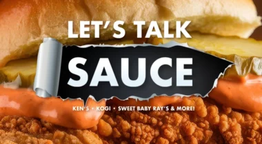 chicken sandwich sauce graphic
