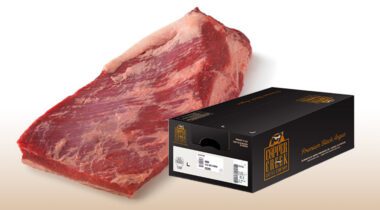 beef brisket primal and box