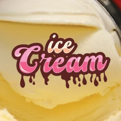 ice cream web banner graphic