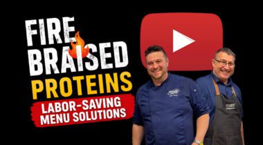 fire braised proteins graphic